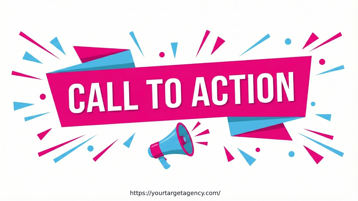 call to action ou cta illustration