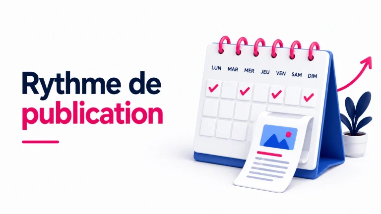 rrythme de publication : combien d'articles publier par semaine