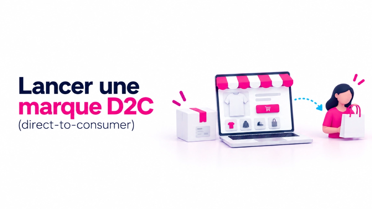 lancer marque D2C direct to consumer